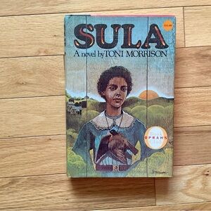 5 for $25 - Toni Morrison Sula Books Reading Novel Fiction